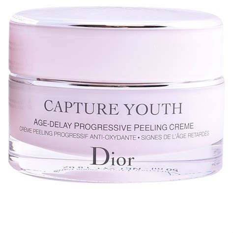 dior capture youth age delay progressive peeling crème ingredients|Peeling Creme: a face creme that is gentle on skin .